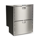 Vitrifrigo DW180 OCX2 DTX IM Kühl-/Gefrierkombination mit zwei Schubladen und Eiswürfelbereiter, 230 V AC*