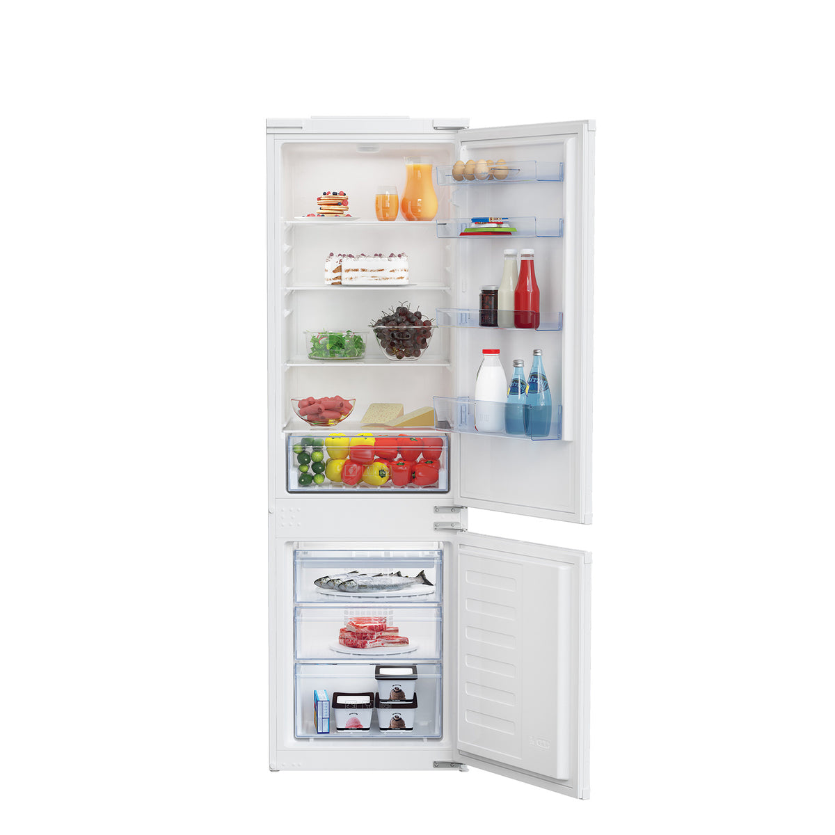 Vitrifrigo C270 DP Frigorifero a porta doppia - R290 12/24 Volt dc Bianco