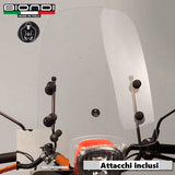 Biondi Parabrezza universale Z Scooter elettrico con attacchi al manubrio