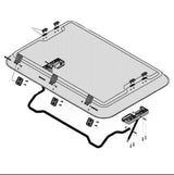 Cupola da esterno per oblò compatibile Heki 2 AEC2032