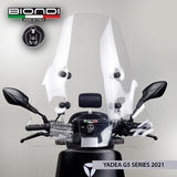 Biondi Club Parabrezza Scooter Trasparente 72x68 cm - Solo Schermo
