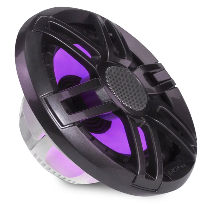 Garmin Fusion Altoparlanti Nautici da 6.5''con Luci RGB e Griglia Sport G/B 010-02196-20