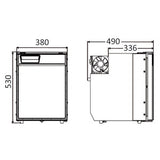 50L fridge for boats and campers Osculati 50.960.00