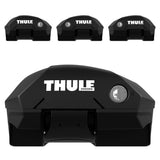 Thule Juego de 4 rieles de borde elevado para portaequipajes de techo 7204