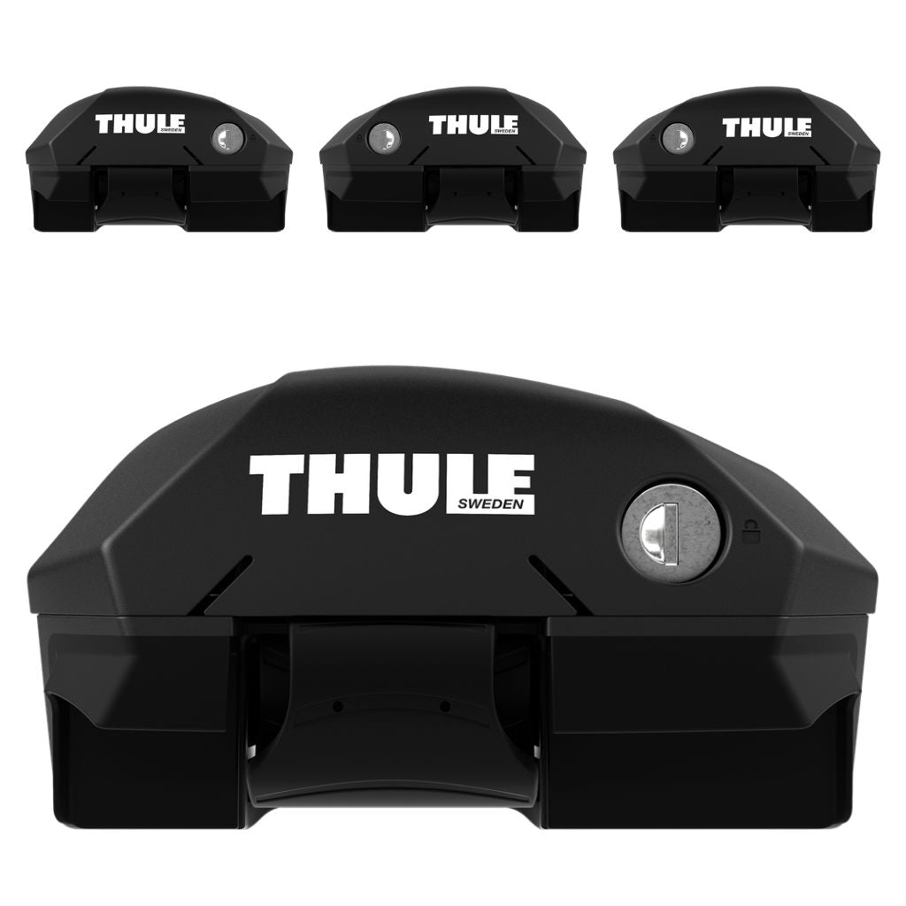 Thule Set mit 4 erhöhten Kantenschienen für Dachträger 7204