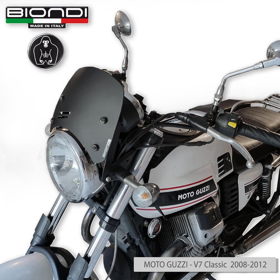 Biondi Cupolino Caffè Nero Satinato per Naked Retro - Kit Montaggio Incluso