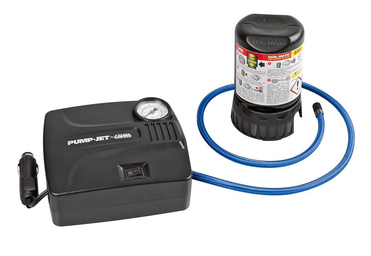 Lampa Pump-Jet & Fix Standard, kit riparazione pneumatici, 12V 72171