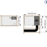 Alde Compact 3030 caldaia per camper a gas/elettrica 3 kW 230V senza accessori