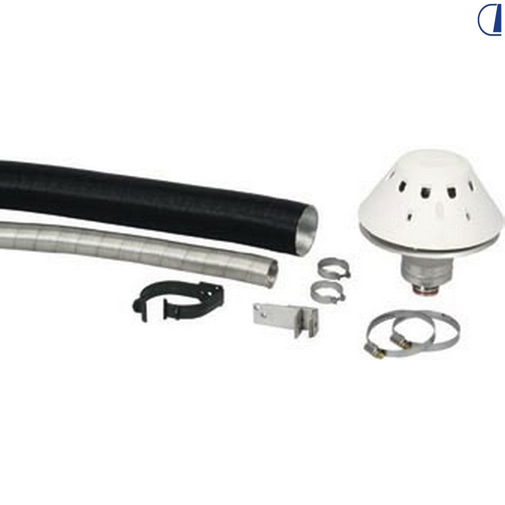 Kit scarico a tetto per boiler nautico e24