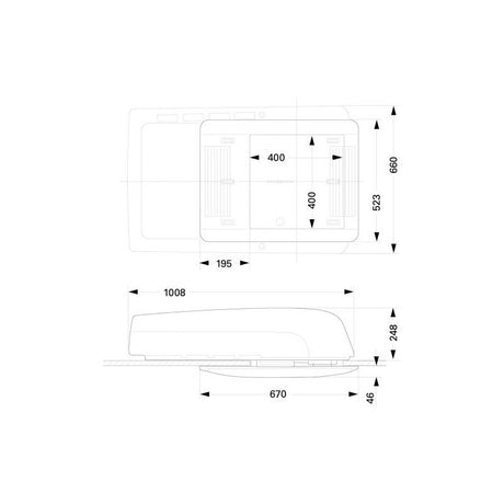 Truma condizionatore a tetto Aventa comfort per camper, caravan 2,4 kW 44091-01