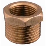 Reduced M-F Bronze Union Nipples