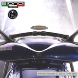 Biondi Parabrezza Club Piaggio Super Hexagon GTX 125/180/250 cc 2000 con Attacchi