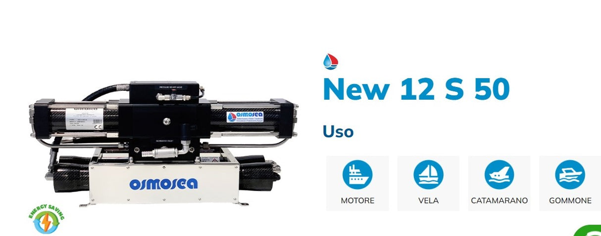 Desalinizador Osmosea New12 Modelo S50 N0150015