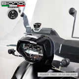 Biondi Parabrezza Z Trasparente Peugeot Tweet 50/125/200 FL 2023 con Attacchi