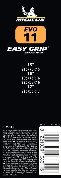 Michelin Catene neve Easy Grip Evolution gruppo EVO 11