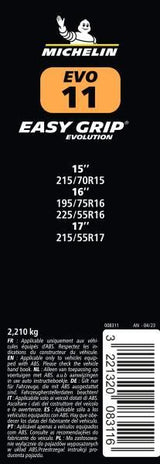 Michelin Catene neve Easy Grip Evolution gruppo EVO 11
