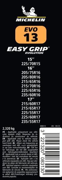 Michelin Catene neve Easy Grip Evolution gruppo EVO 13