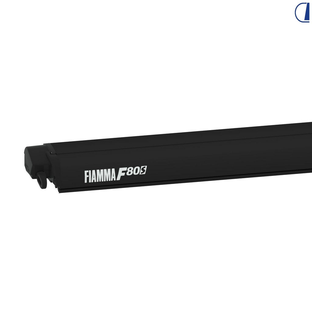 Fiamma Tendalino F80S 400 cm Royal Grey cassonetto nero per Ducato H2 L4