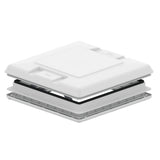 Fiamma Cupola tetto Vent 50 per camper, bianca, 57x57 cm