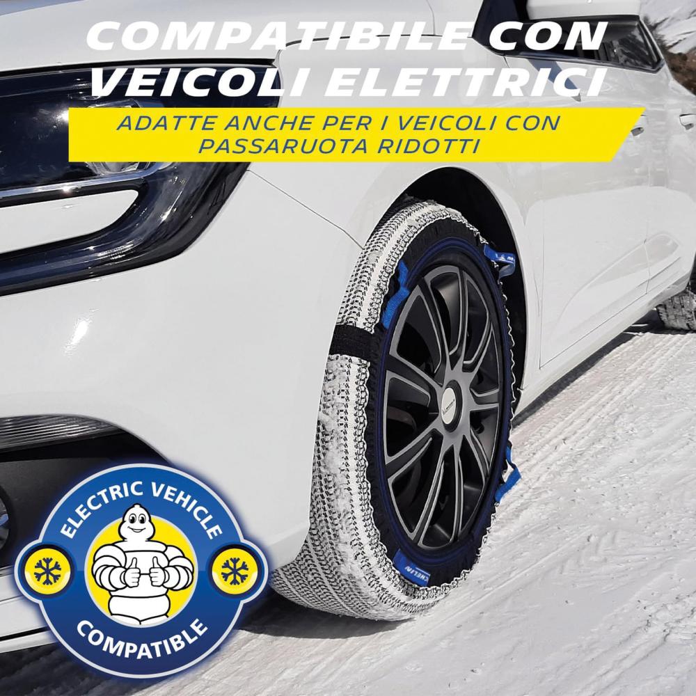 Michelin Calze da neve in tessuto SOS Grip Xtrem 3D gruppo X9