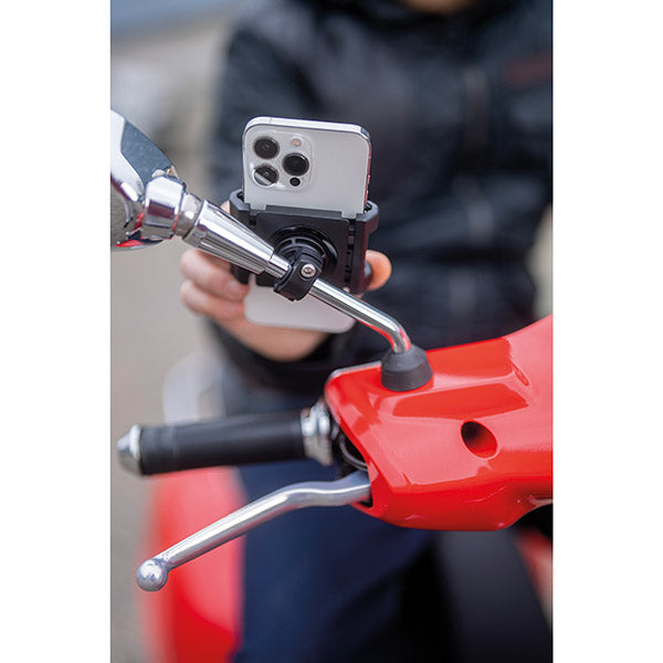 Universelle Motorrad-Handyhalterung mit SPC+ SP Connect Klemme