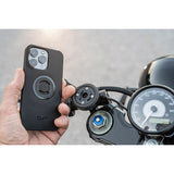 SP Connect SPC+ Antivibrations-Motorrad-GPS-Navigationsgerät und Smartphone-Halterung