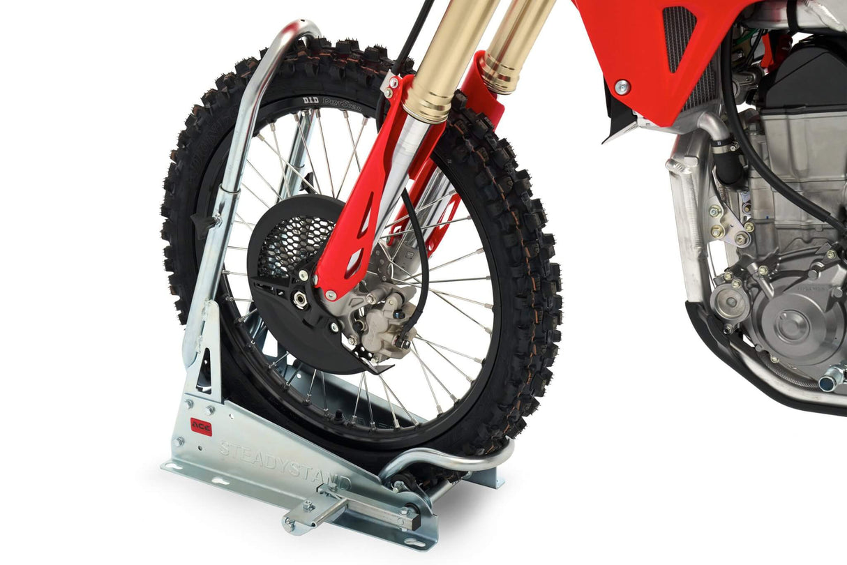 Cavalletto Bloccaruota Per Moto Da Cross E Enduro Steadystand Cross Acebikes