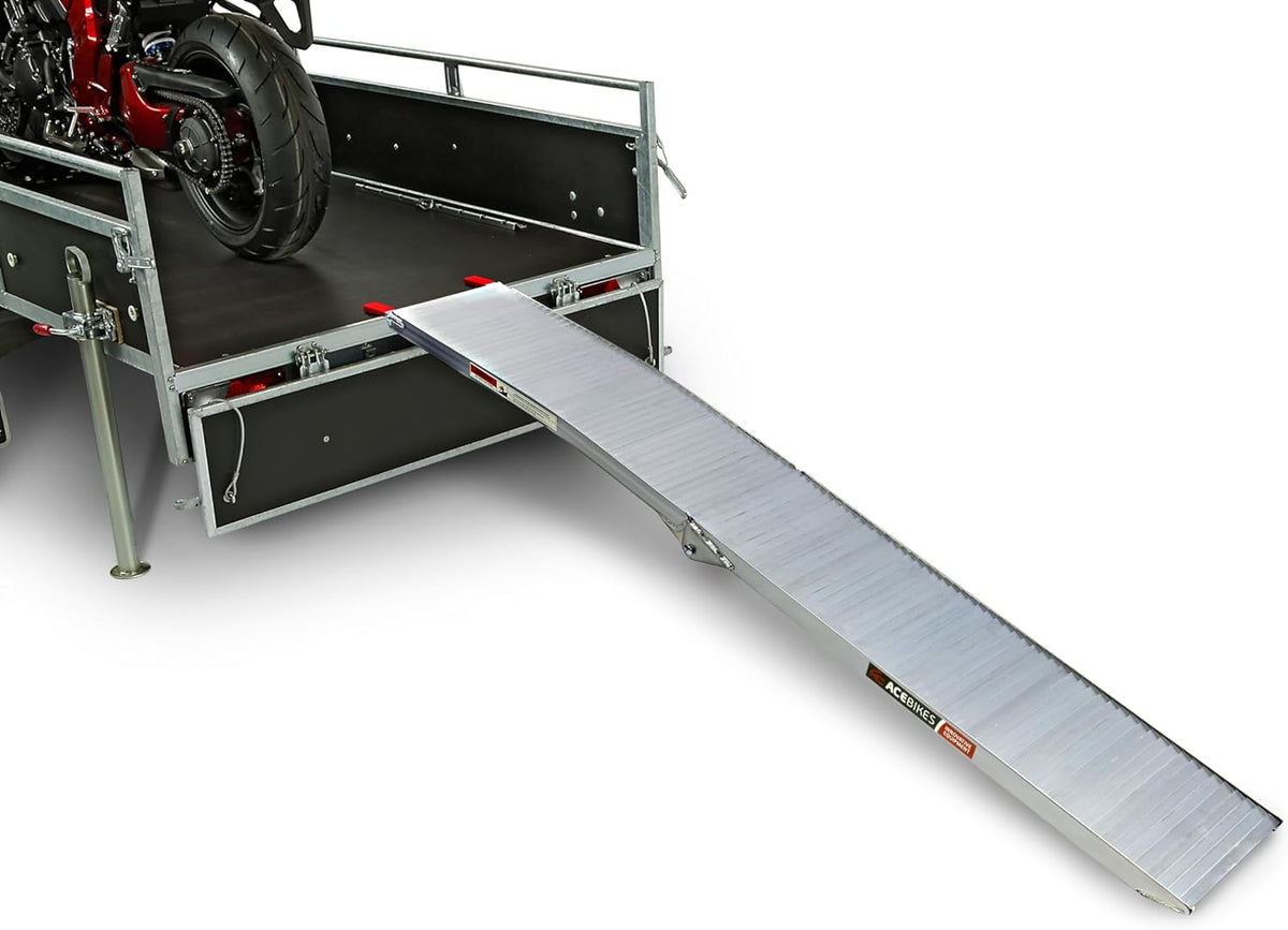 Acebikes Klappbare Motorrad-Transporter-Laderampe