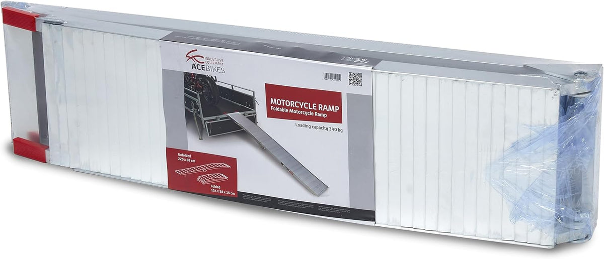 Acebikes Klappbare Motorrad-Transporter-Laderampe