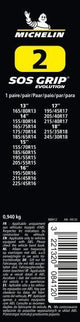 Michelin SOS Grip Evolution Stoffschneesocken, Gruppe SOS2