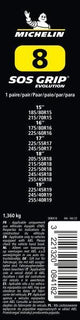 Michelin Calze da neve in tessuto SOS Grip Evolution gruppo SOS8