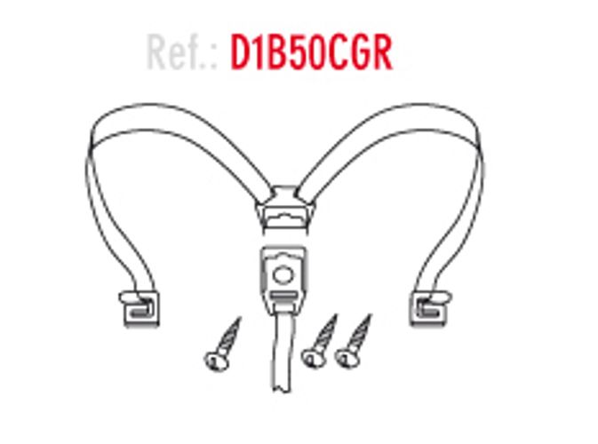 Shad Internes elastisches Band für SH49 &amp; SH50 Gehäuse D1B50CGR