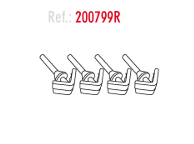 Gomas para tapa de baúl Shad SH49 y SH50 200799R