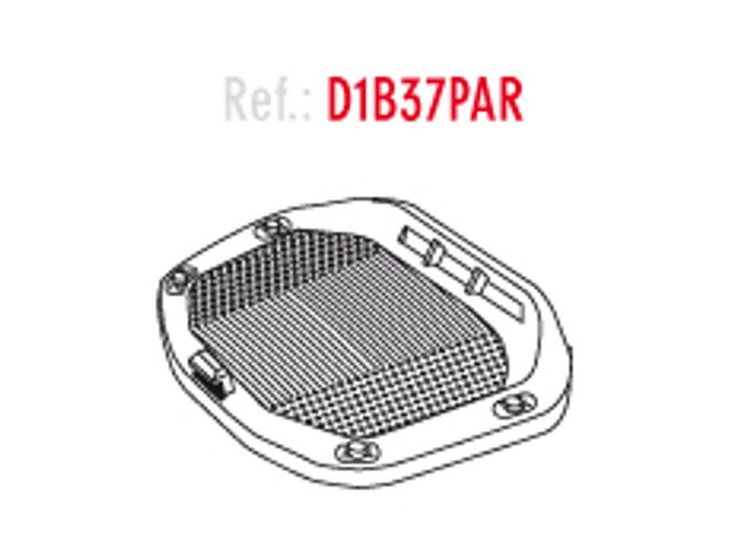 Abdeckplatte für SH37 Topcase D1B37PAR