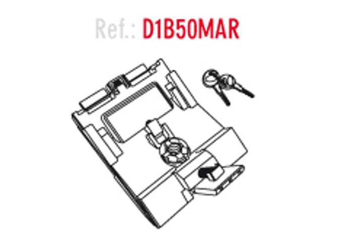 Shad Kit Meccanismo Serratura Bauletto SH50 D1B50MAR