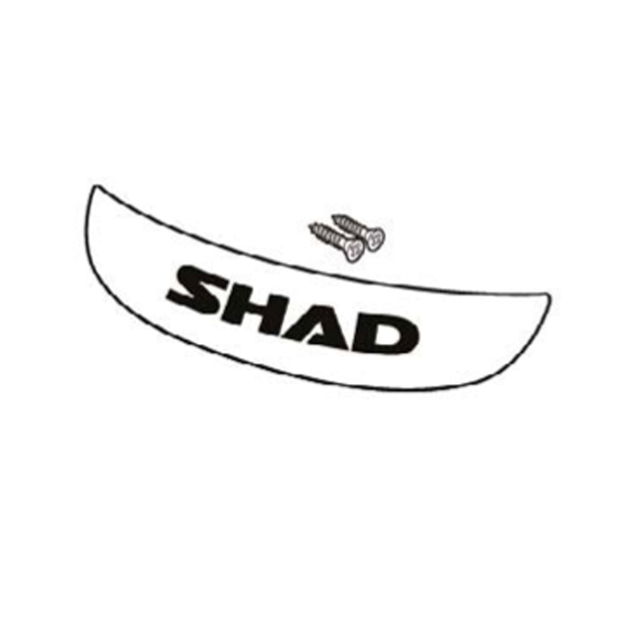 Shad Catadiottro Bauletto SH26 Bianco D1B261CAR