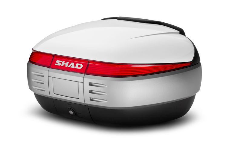 Shad SH50 Topcase-Abdeckung Weiß Shad D1B50E08