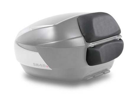 Shad SH48 Motorrad-Roller-Topcase mit Rückenlehne Dunkelgrau / Schwarz D0B48300