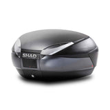 Shad SH48 Motorrad-Roller-Topcase mit Rückenlehne Dunkelgrau / Schwarz D0B48300
