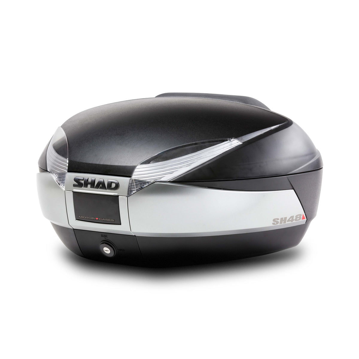 Shad SH48 Topcase mit Rückenlehne, neue Version in Titan, D0B48400