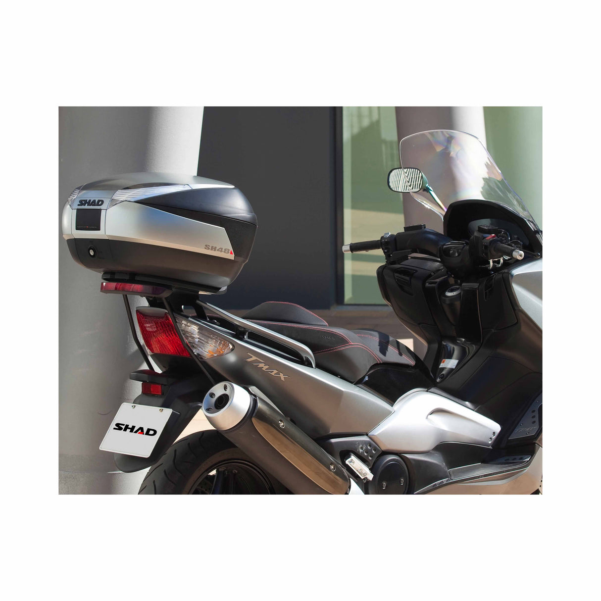 Shad SH48 Topcase Neue Version in Titan D0B48400