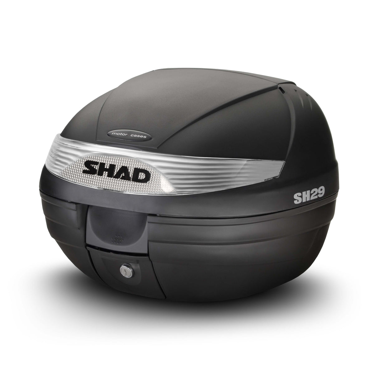 Shad SH29 Topcase mit Rückenlehne für Motorräder und Roller, Schwarz, D0B29100
