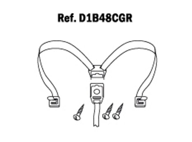 Shad Flexible Straps für SH48 D1B48CGR Topcase