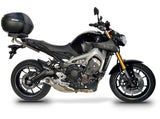 KIT DE BAÚL SHAD SH39 + SOPORTE PARA YAMAHA MT09 2013