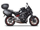 SHAD SH38X Aluminium-Seitenkoffer-Kit + 3P-Systemrahmen Kawasaki ER6 NF 12>