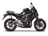 Sistema de soporte para maletas laterales Shad 3P para Kawasaki ER6 NF 2012 K0ER62IF