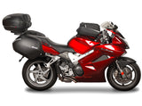 Kit de maletas laterales de aluminio SHAD SH38X + marco de sistema 3P para Honda VFR 800 05>