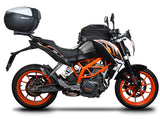 SHAD SH26 Topcase-Kit + Befestigung KTM Duke 125 2011
