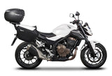 Par de maletas laterales para motocicleta Shad SH23, color negro D0B23100 