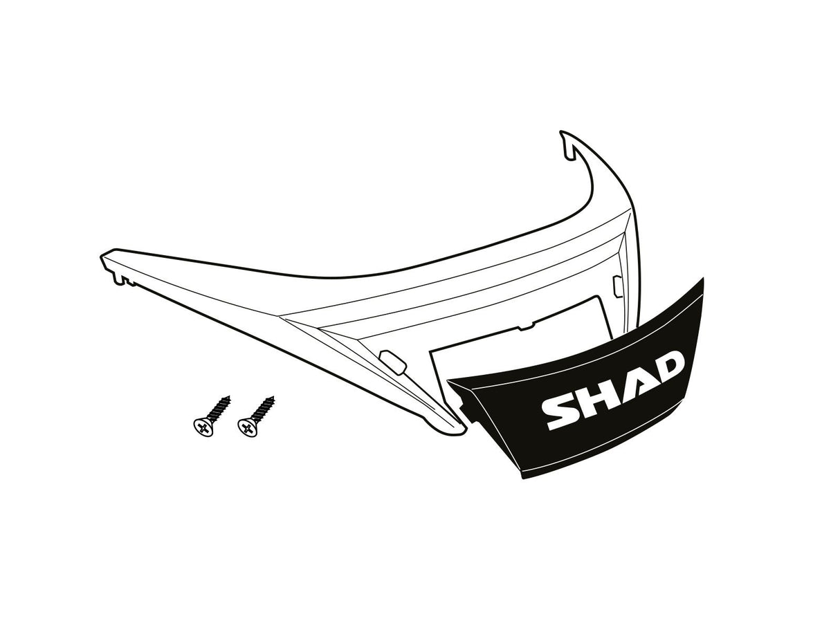 Shad Set Catadióptrico Tapa Baúl SH34 D1B341CAR